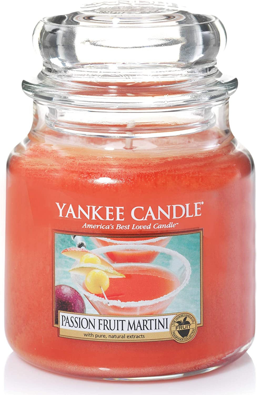 Yankee Candle Medium Jar Candle (14.5oz) - Passion Fruit Martini