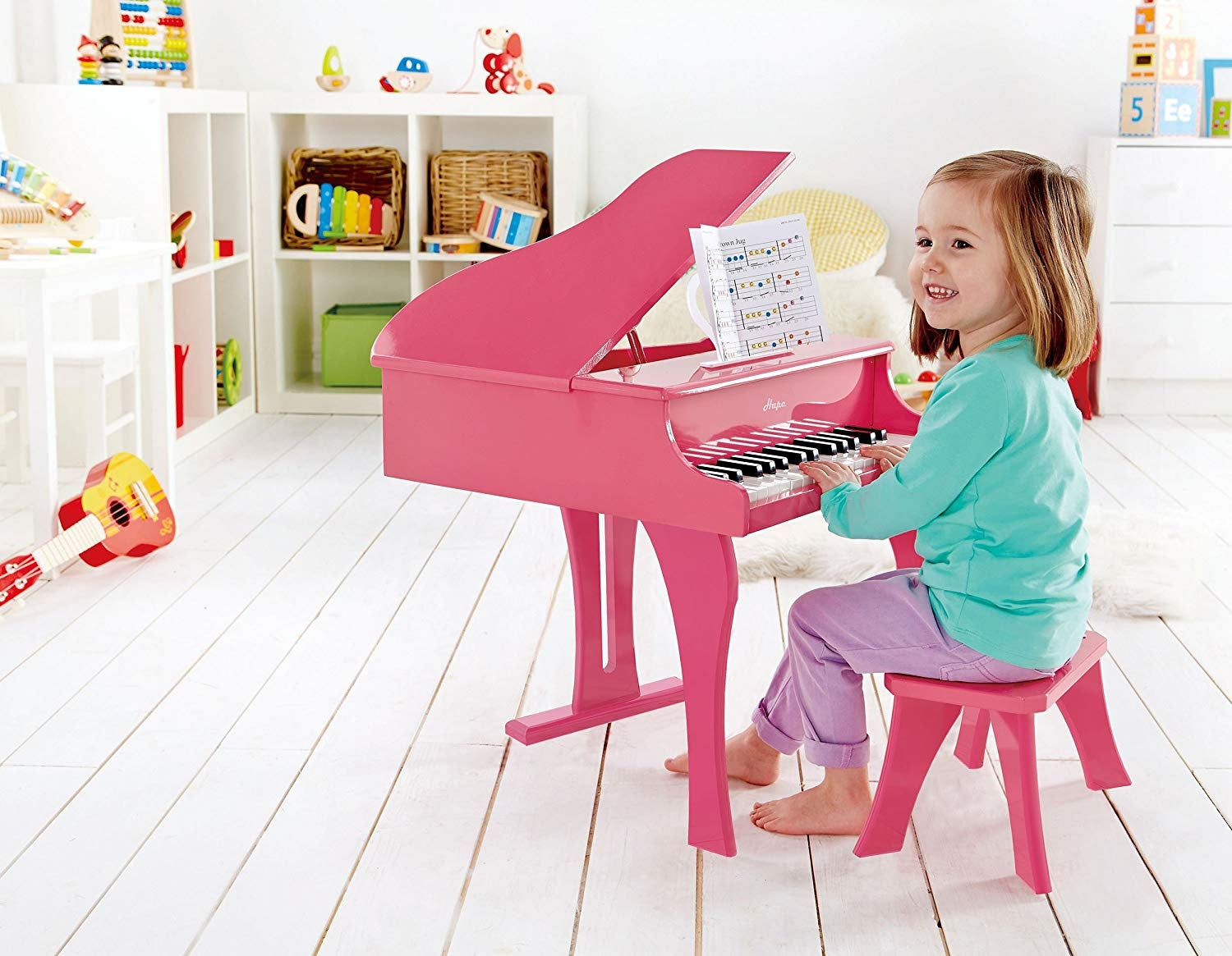 Hape Happy Grand Piano - Pink