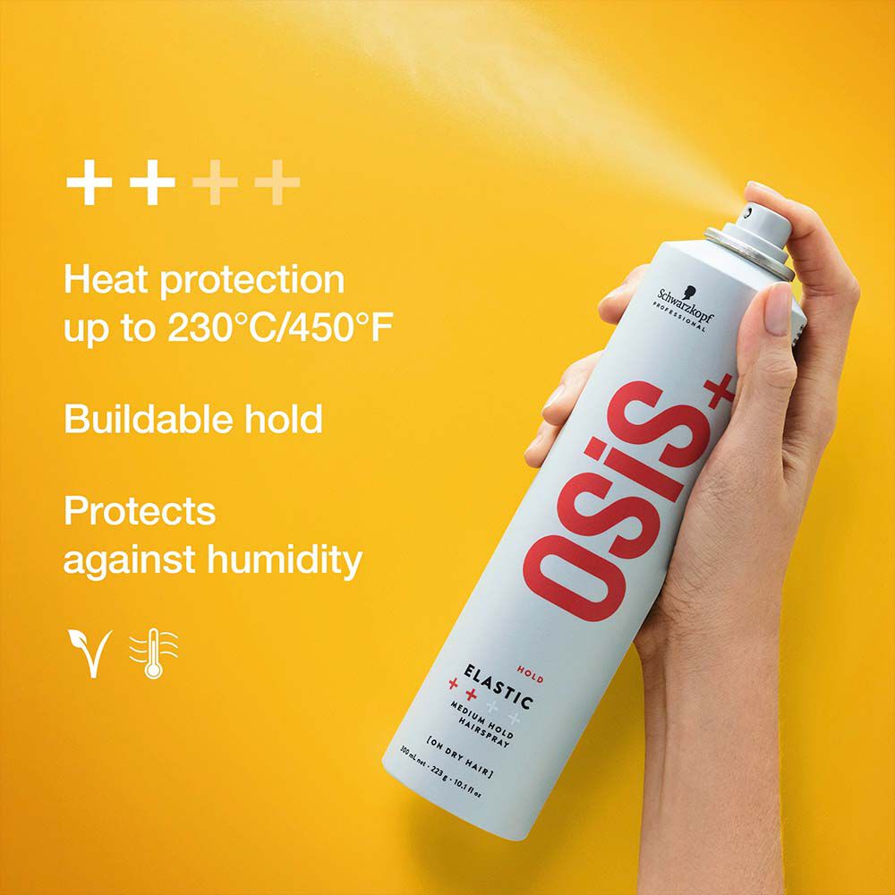 Schwarzkopf Osis+ Elastic Medium Hold Hairspray (500ml) - Exp 09/26
