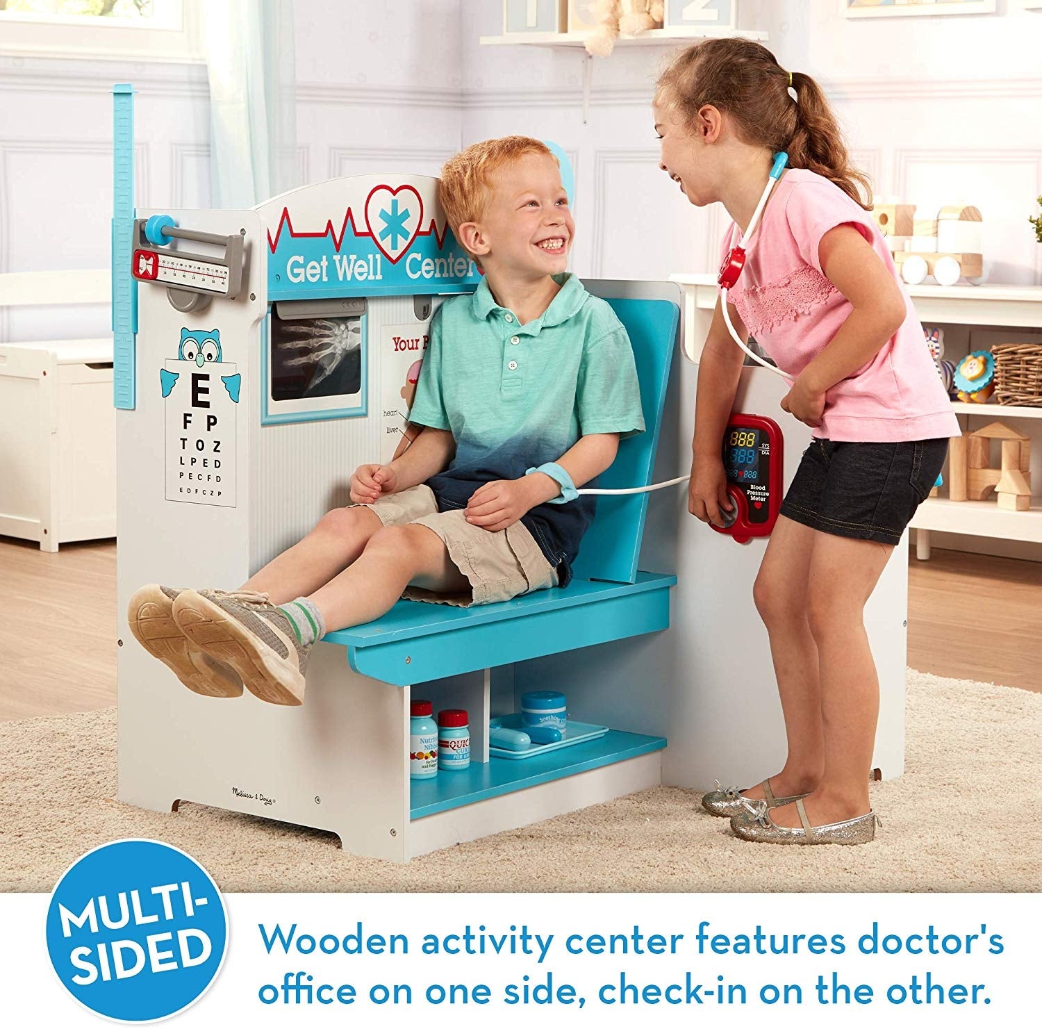 Melissa & Doug Get Well Doctor Activity Center