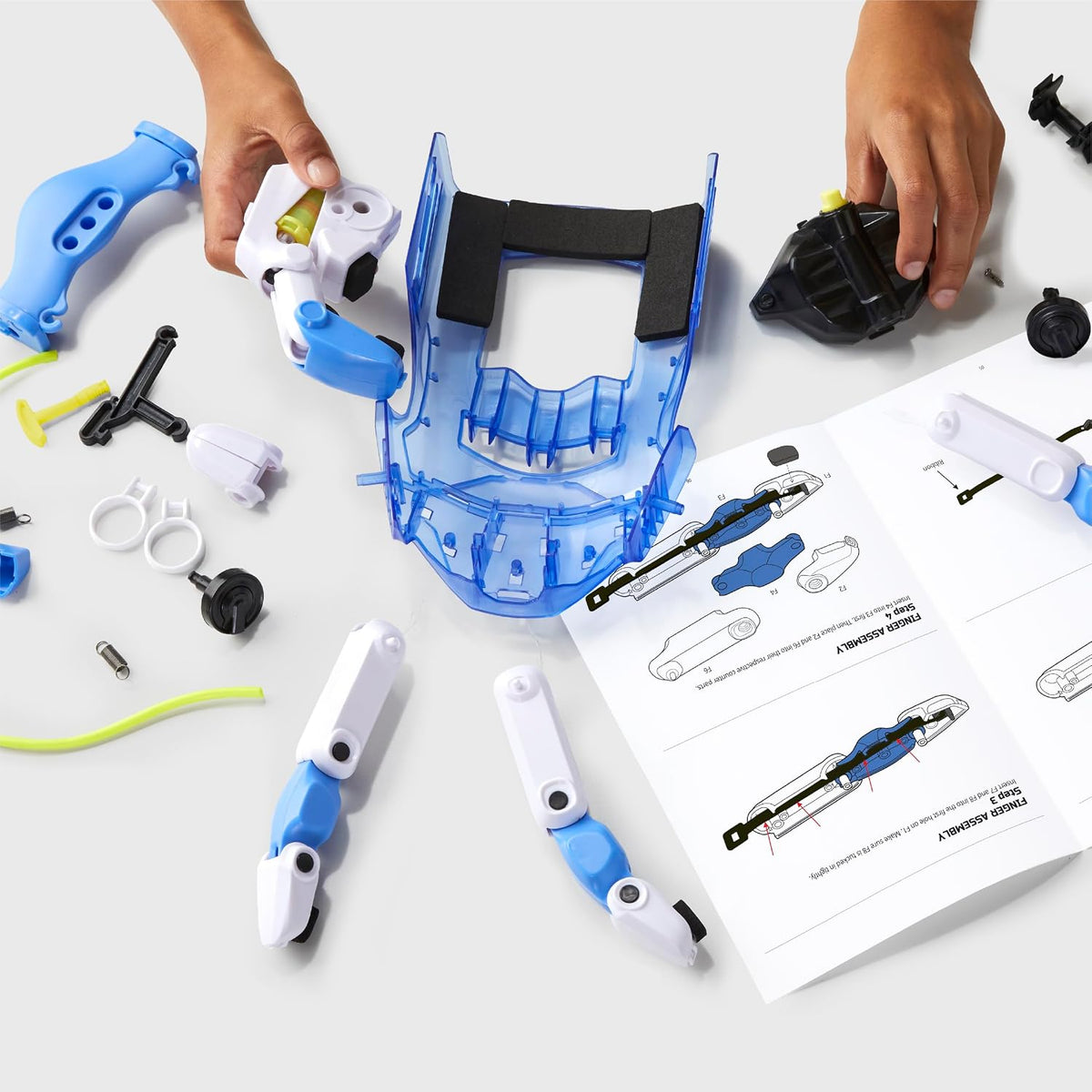 Discovery #MINDBLOWN Bionic Hand 87-Piece DIY Hydraulic Build Kit