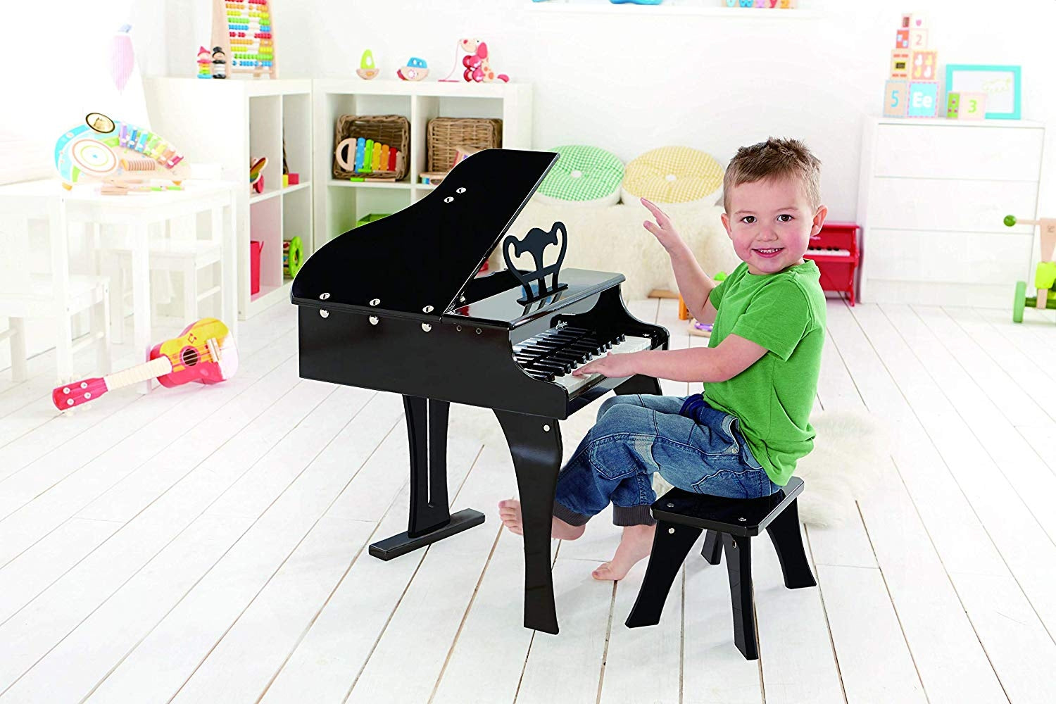 Hape Happy Grand Piano - Black