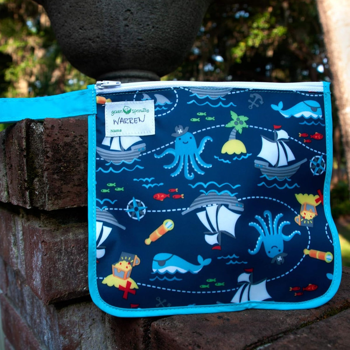 Green Sprouts Reusable Insulated Sandwich Bags, 2pk (5 Designs)