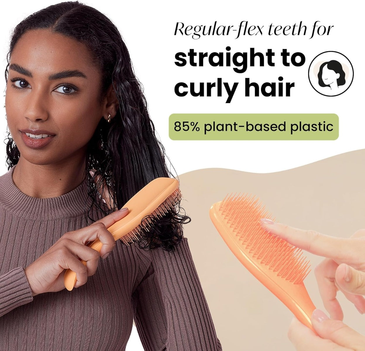Tangle Teezer The Ultimate Detangler Regular Hairbrush, Straight & Curly (29 Colours) - Pupsik Singapore