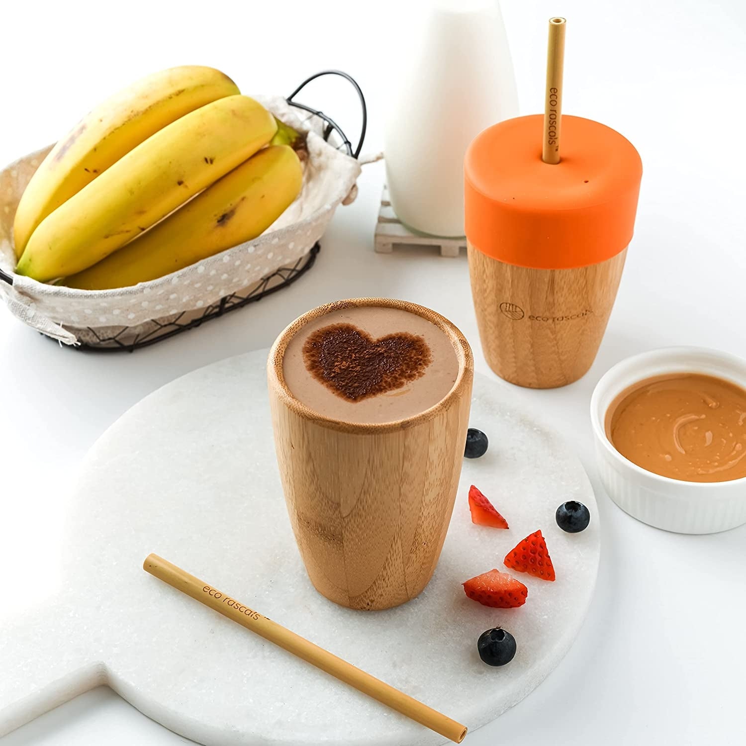 Eco Rascals Duck Tableware Gift Set (4 Colors) - Pupsik Singapore