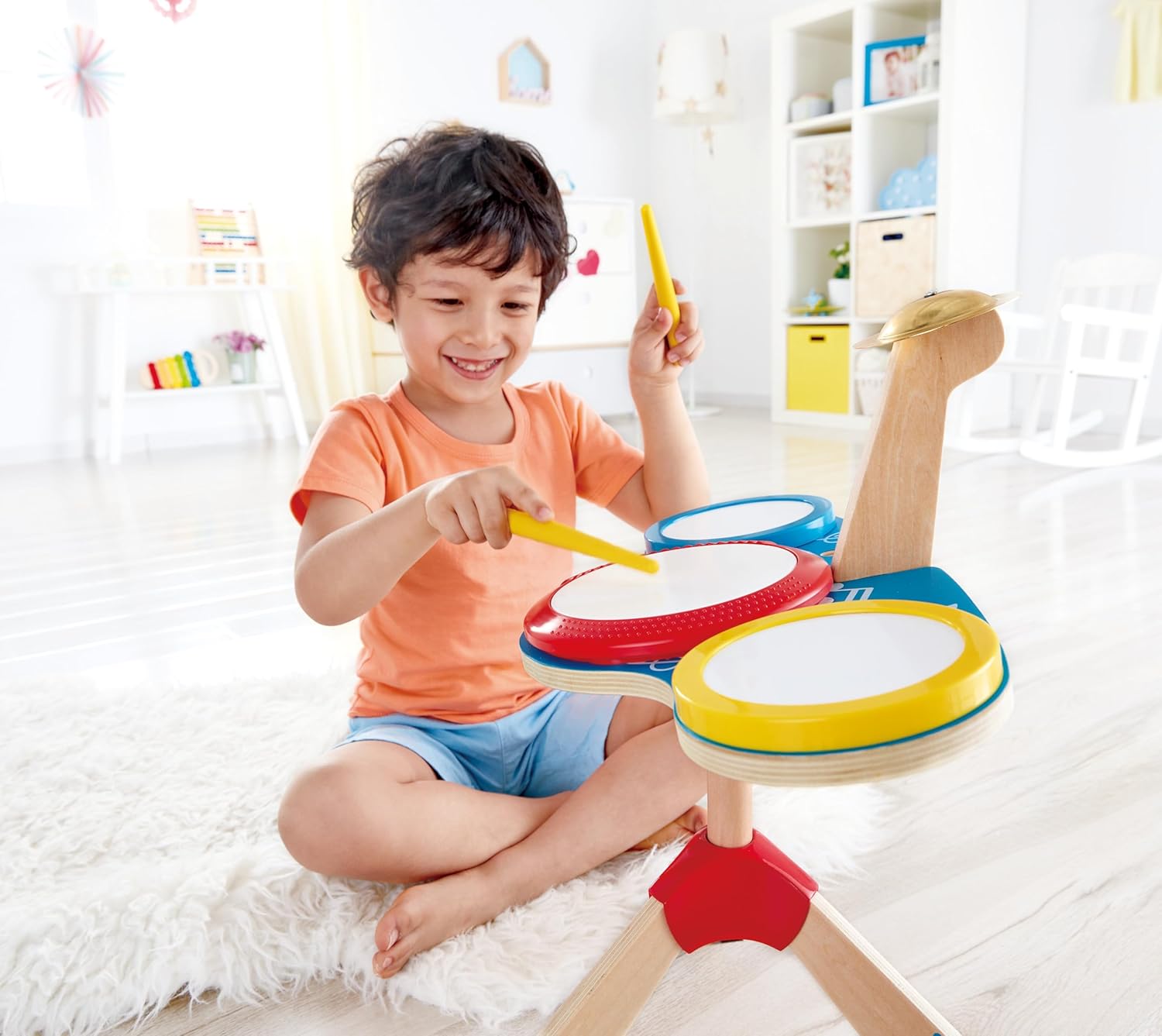 Hape Drum & Cymbal Set