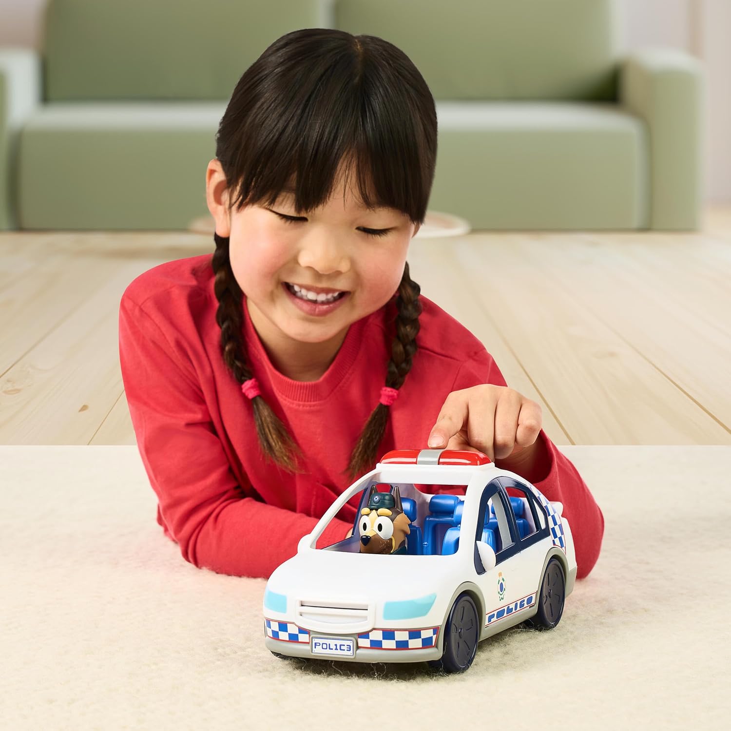 Bluey Police Car Toy Vehicle
