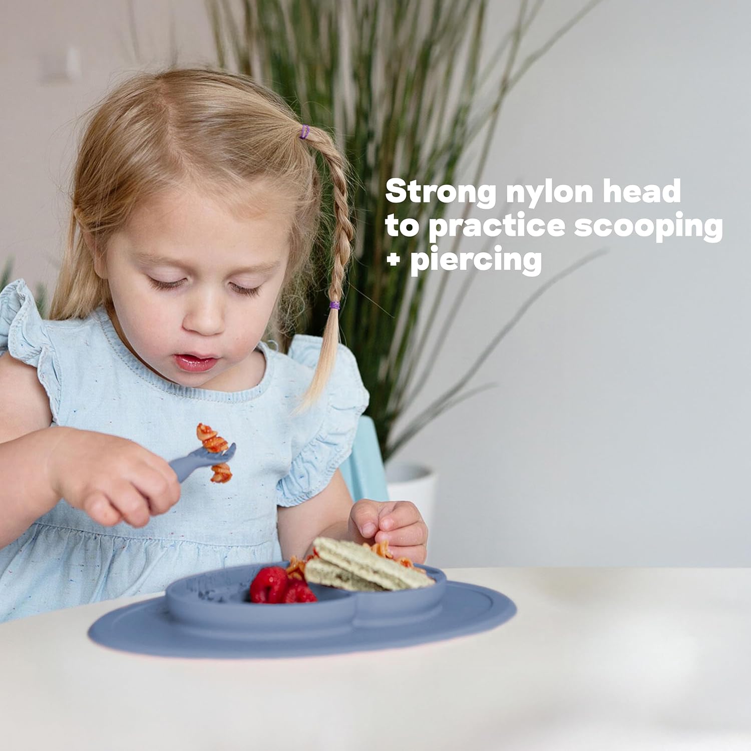 EzPz Baby-Led Tiny Spoons, 2pk (8 Colors)