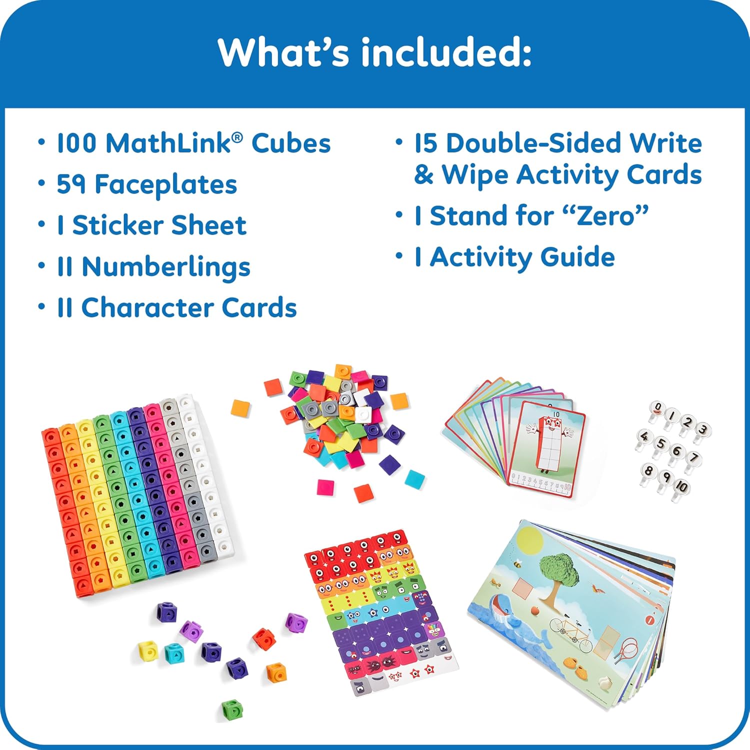 Numberblocks MathLink Cube Activity Set (3 Types)