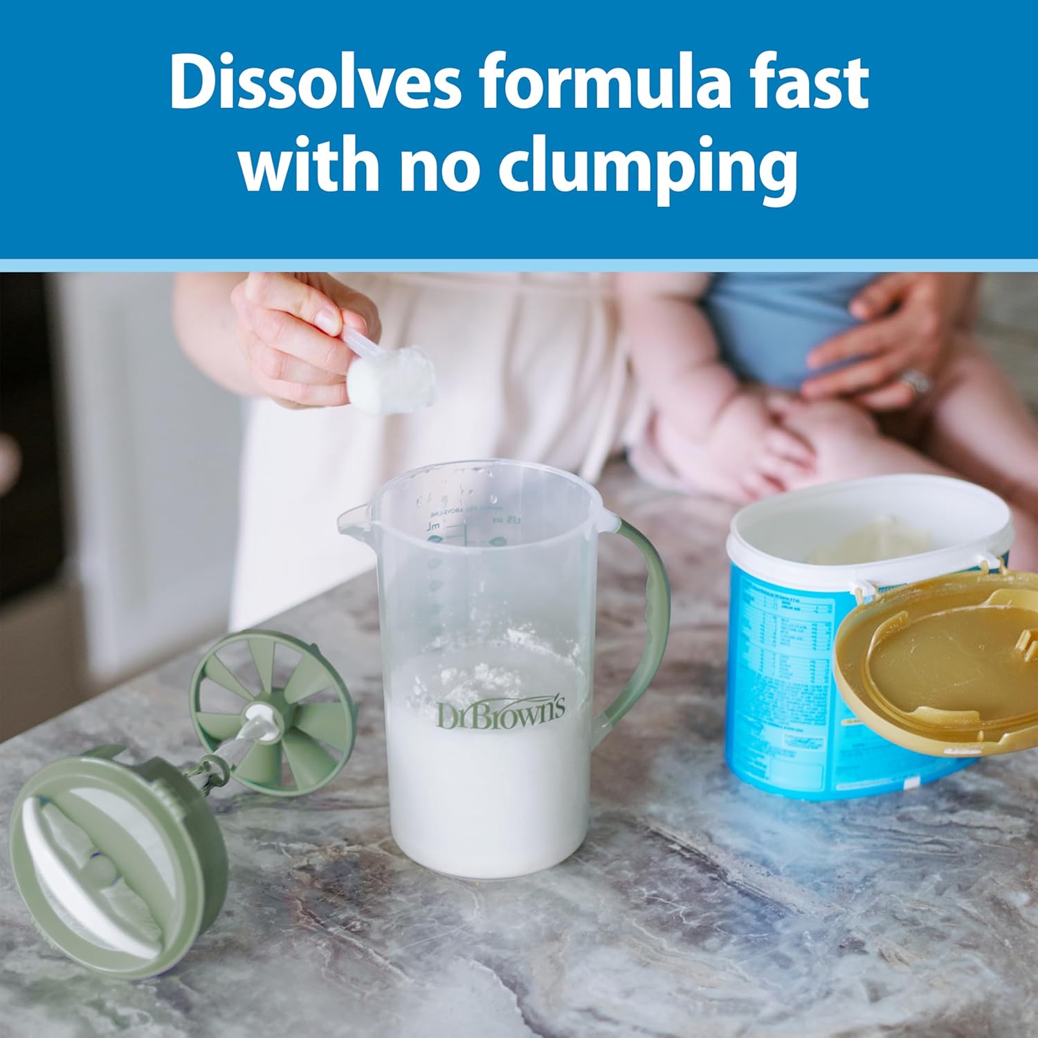 Dr. Brown’s Natural Flow® Formula Mixing Pitcher (5 Colors)