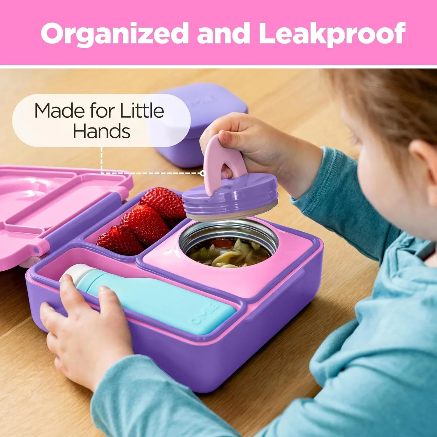 OmieBox Hot & Cold Insulated Bento Box (12 Colours) - Pupsik Singapore