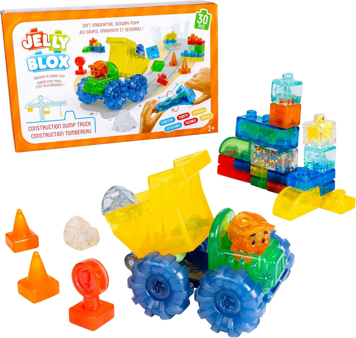 Jelly Blox Dump Truck, 30pcs