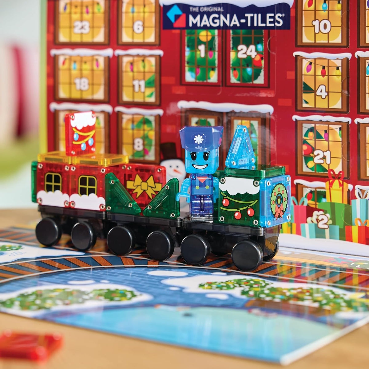 Magna-Tiles microMAGS Advent Calendar™ 34-Piece Set