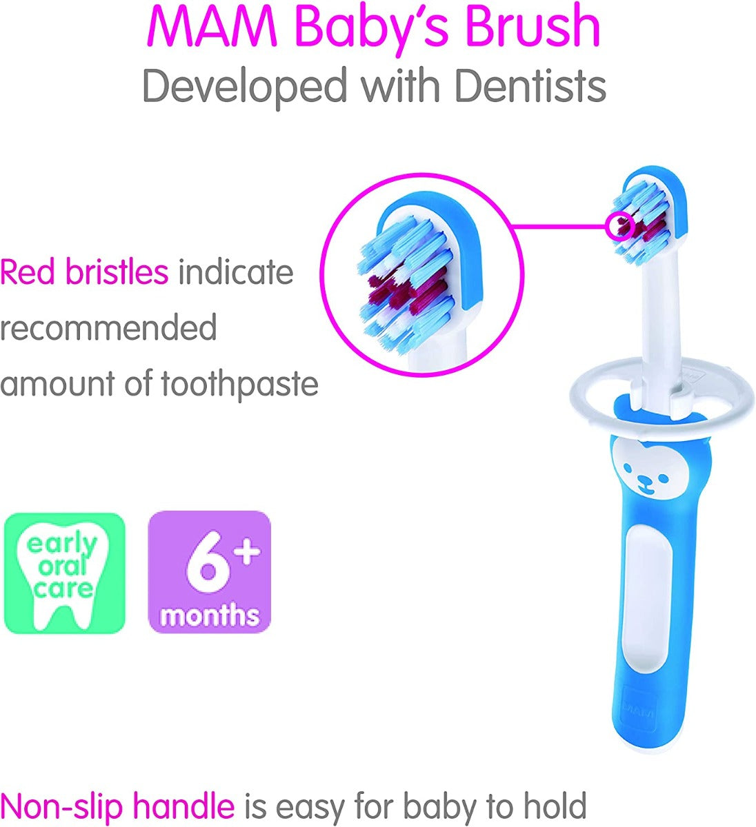 MAM Baby Toothbrush - Blue