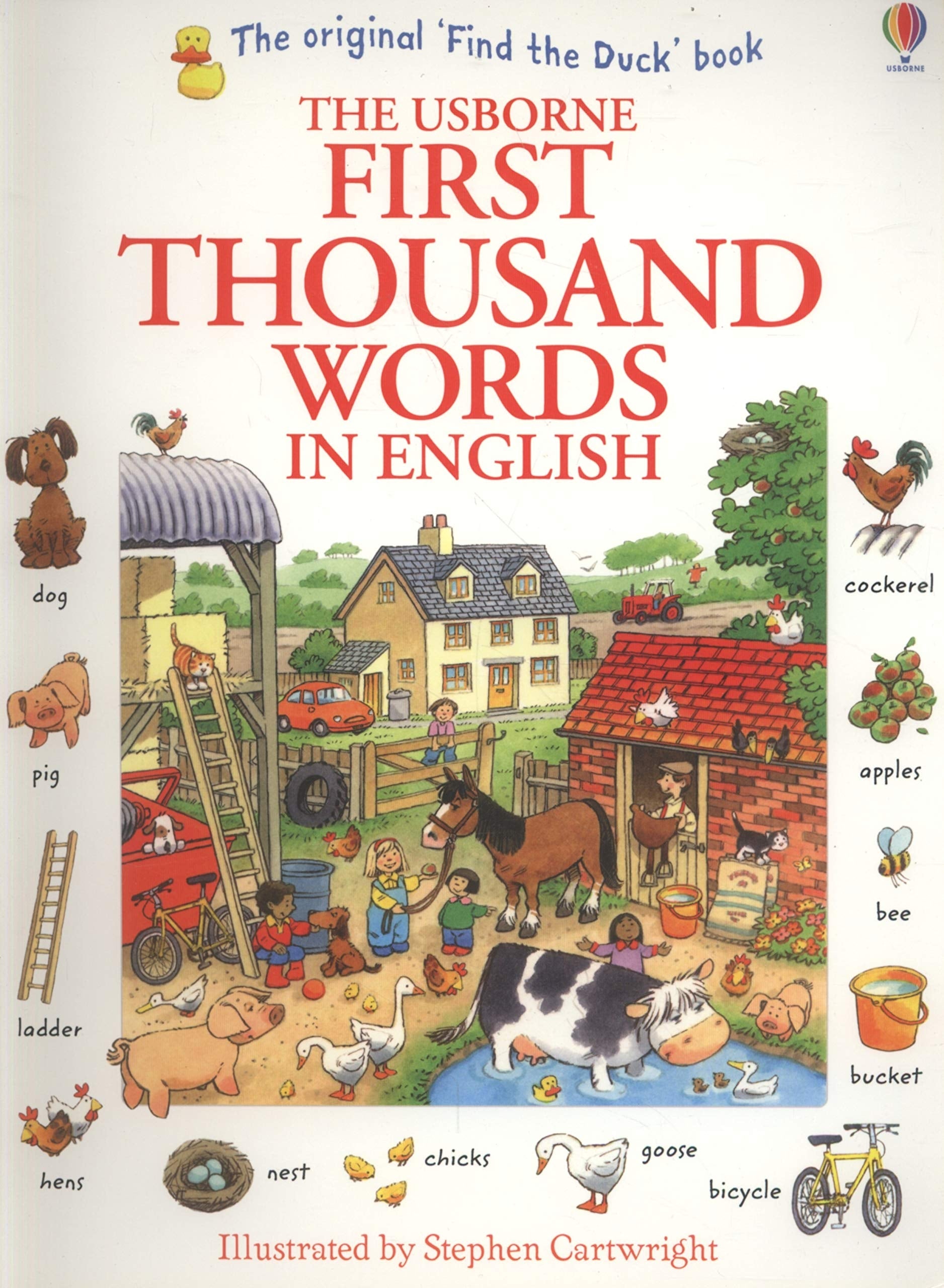 Usborne First Thousand Words In English Book