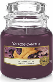 Yankee Candle Small Jar Candle (3.7oz) - Autumn Glow
