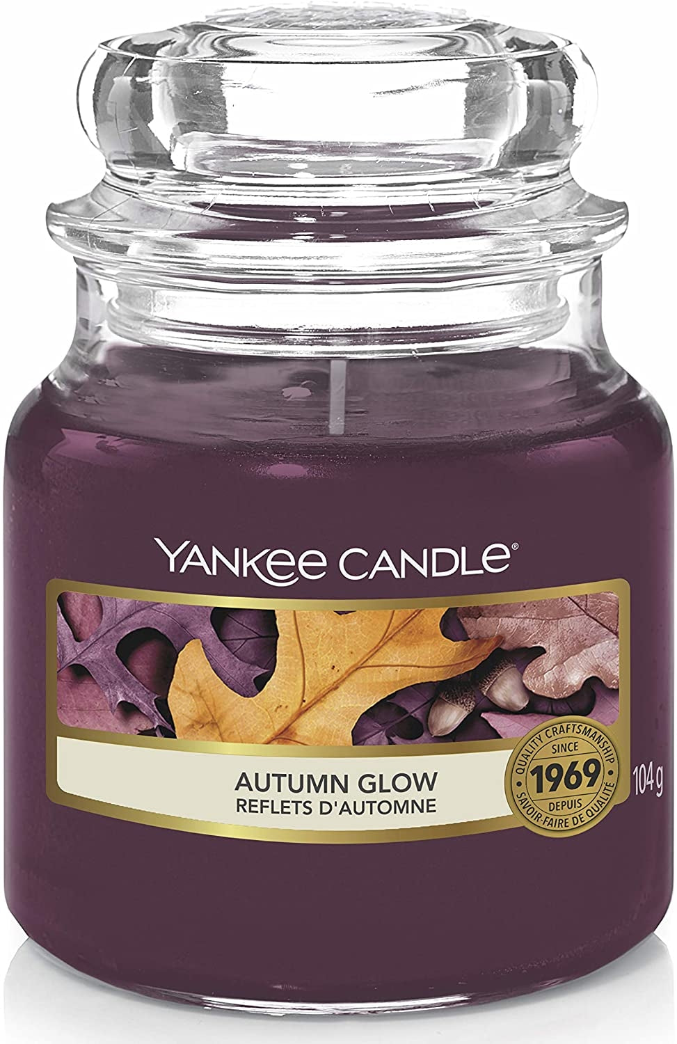 Yankee Candle Small Jar Candle (3.7oz) - Autumn Glow