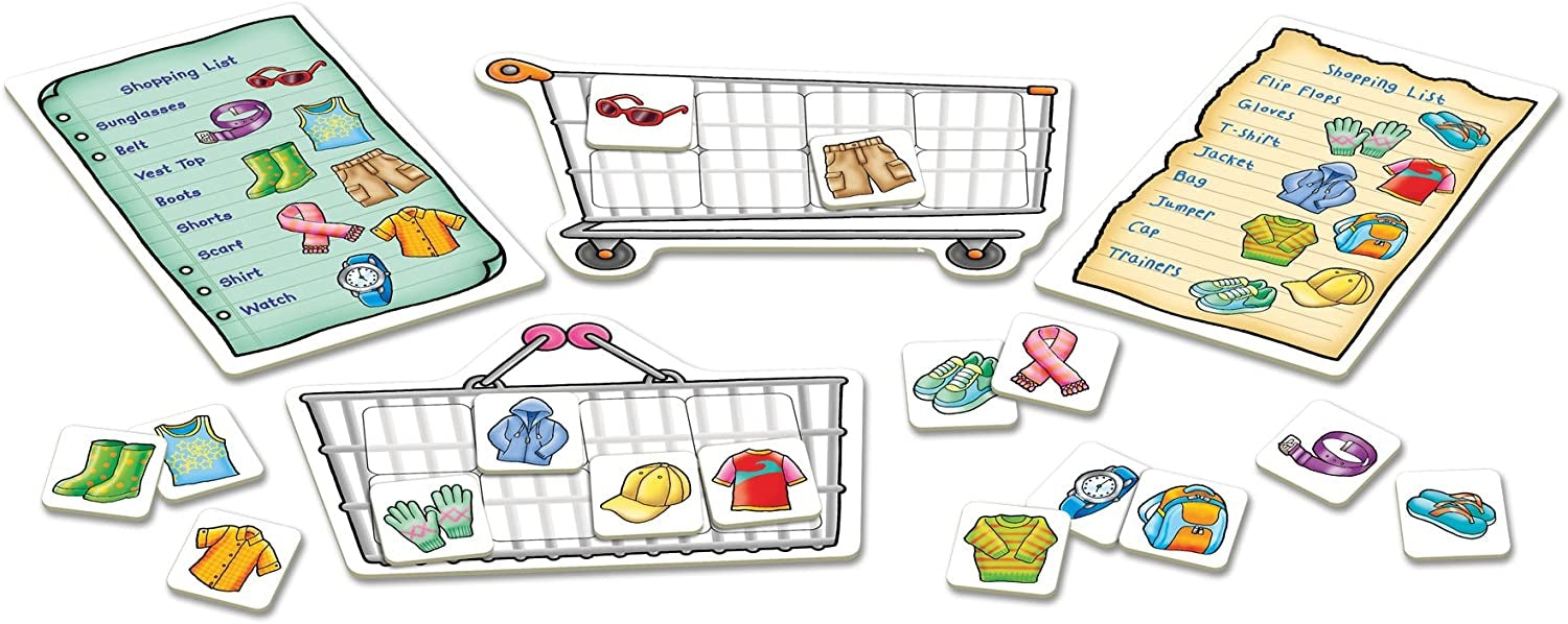 Orchard Toys Shopping List Extras - Clothes