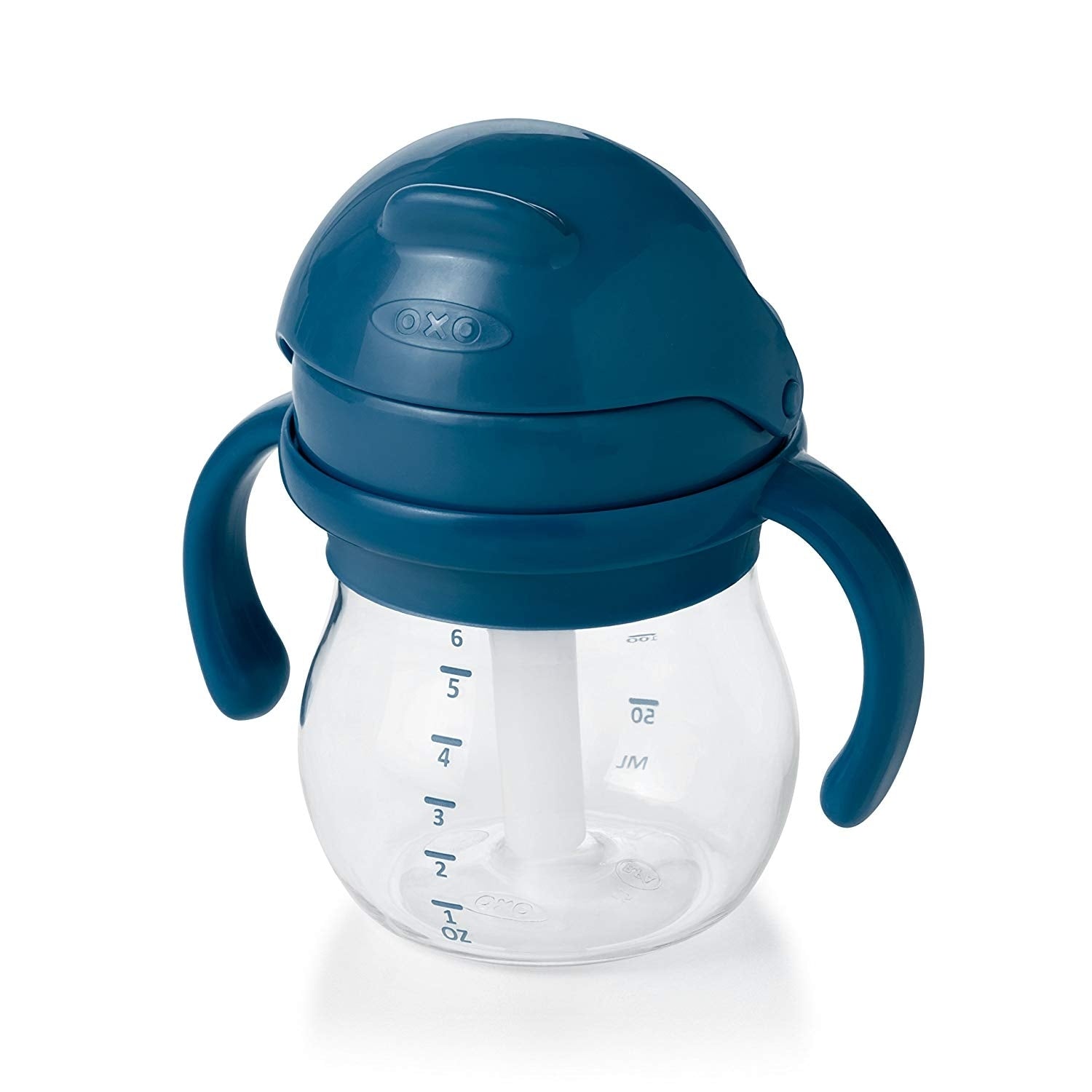 OXO Tot Grow Straw Cup with Removable Handles, 6oz (2 Colours) - Pupsik Singapore