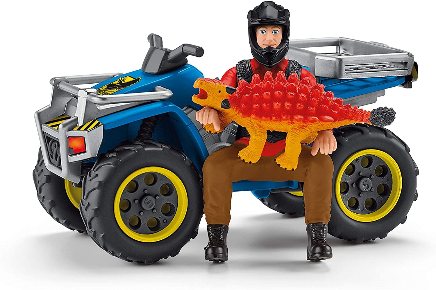 Schleich Quad Escape From Velociraptor Playset