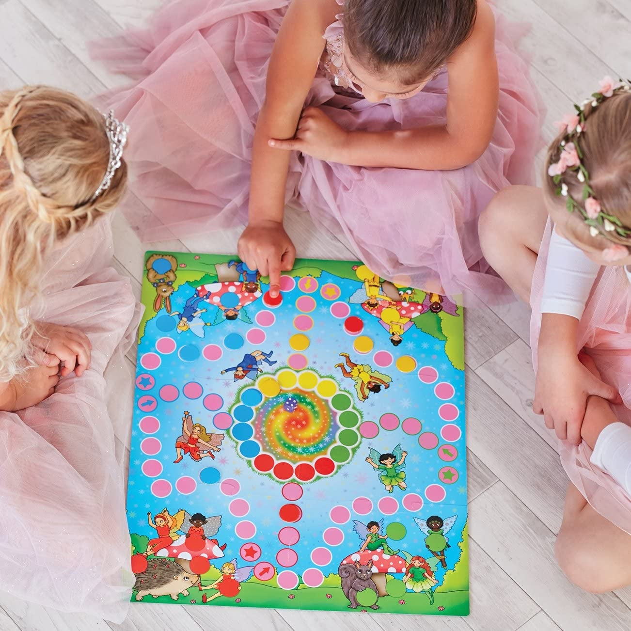 Orchard Toys Fairy Snakes & Ladders and Ludo Game