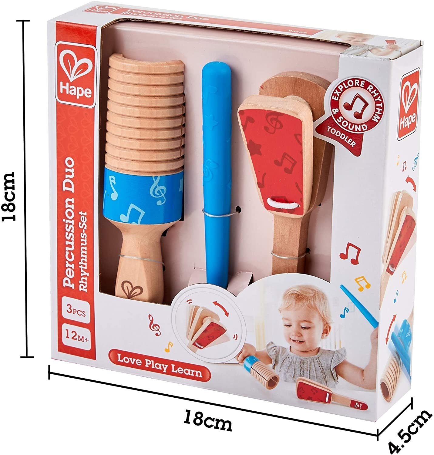 Hape Percussion Duo Toy Set