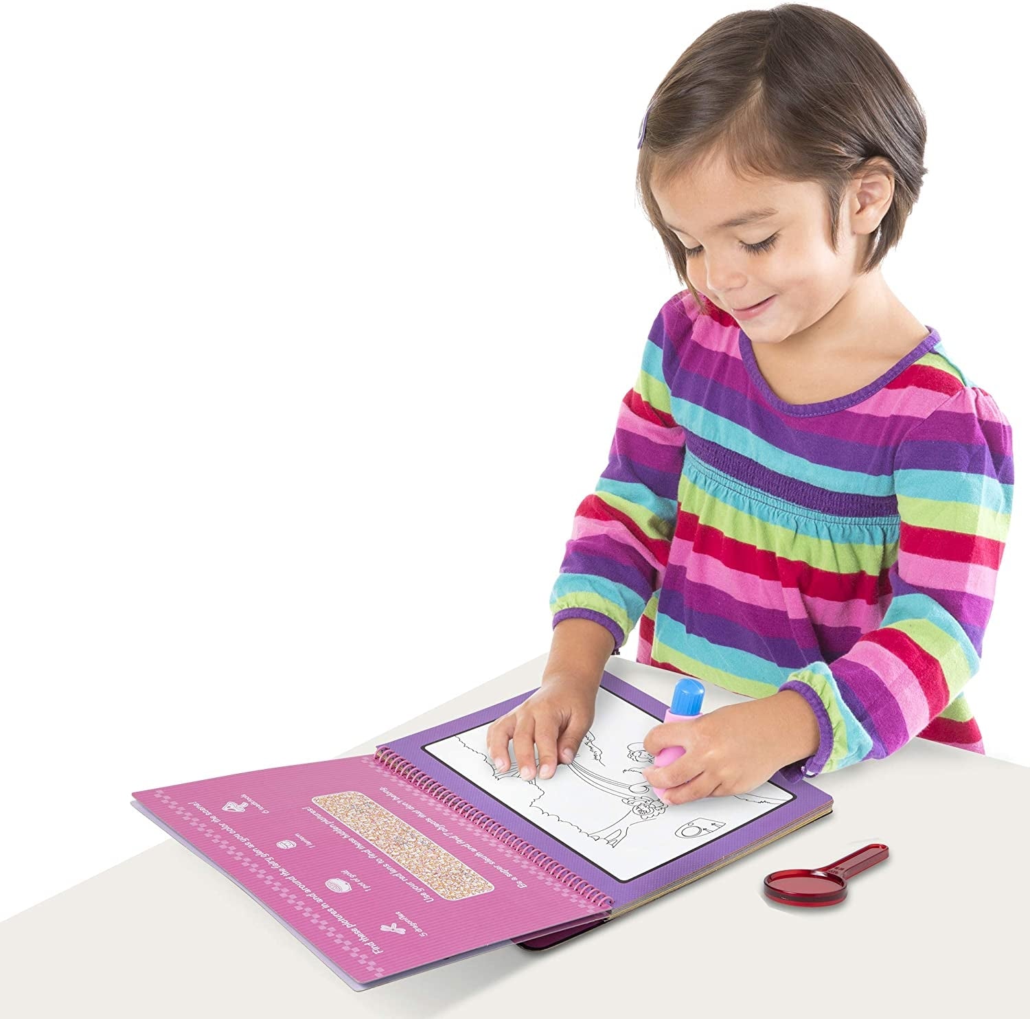 Melissa & Doug Water Wow! Reusable Water-Reveal Deluxe Activity Pad – Adventure