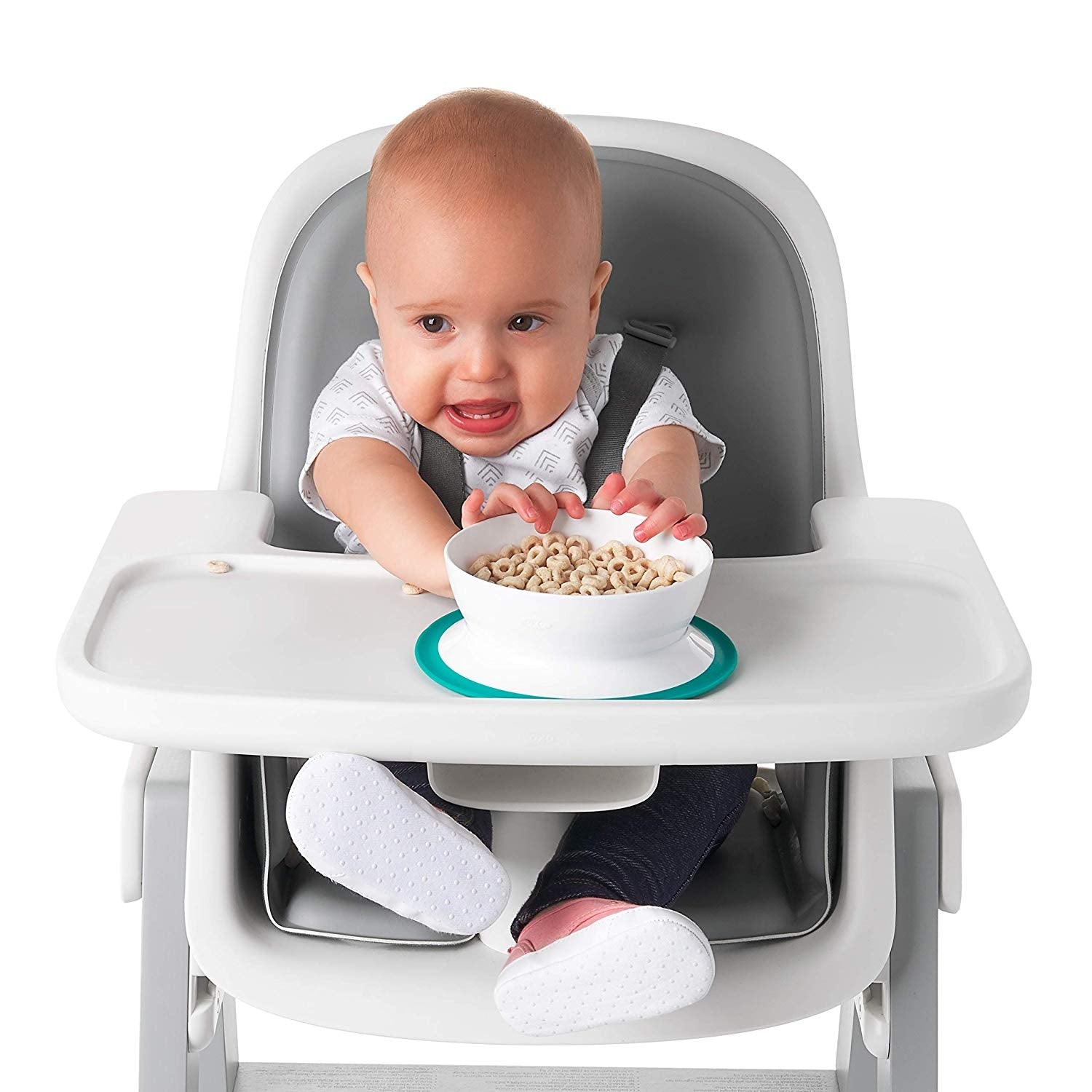 OXO Tot Stick & Stay Suction Baby Bowl (6 Colours) - Pupsik Singapore