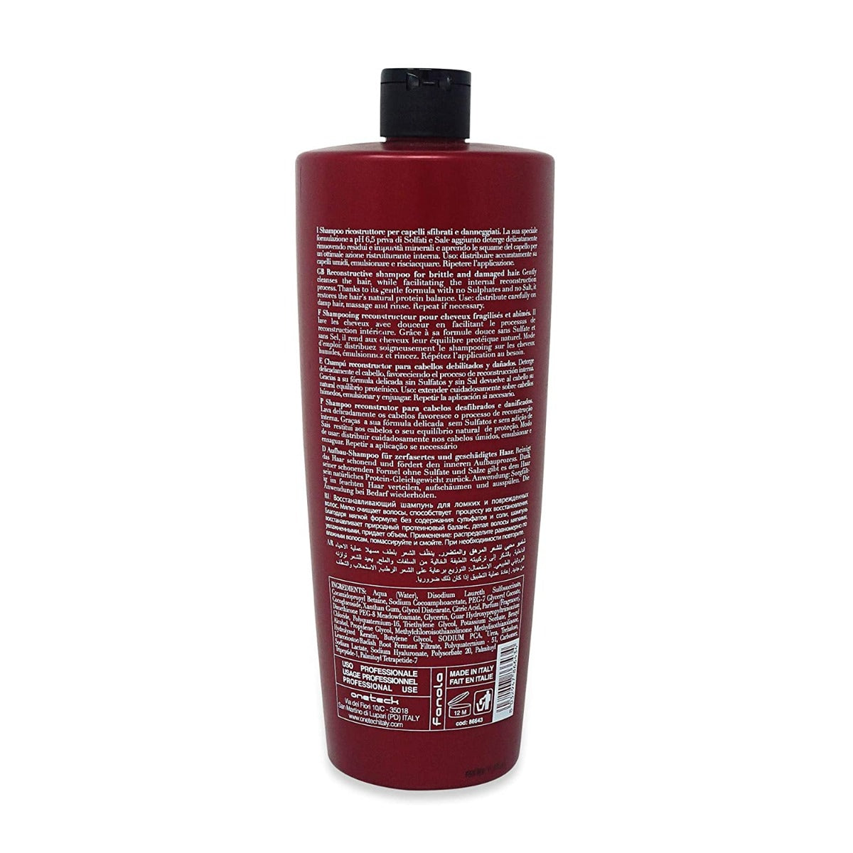 Fanola Botugen Botolife Restructuring Shampoo, 1000ml (Exp 03/26)