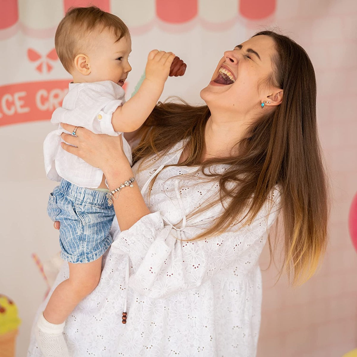 NatureBond Ice Cream Silicone Baby Teether (5 Colours)