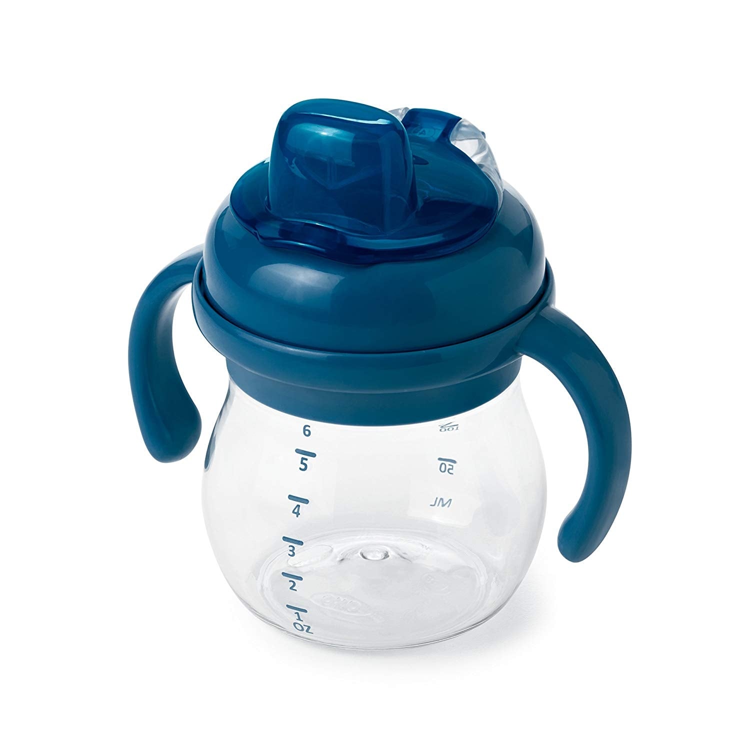 OXO Tot Grow Soft Spout Sippy Cup with Removable Handles, 6oz (5 Colours) - Pupsik Singapore