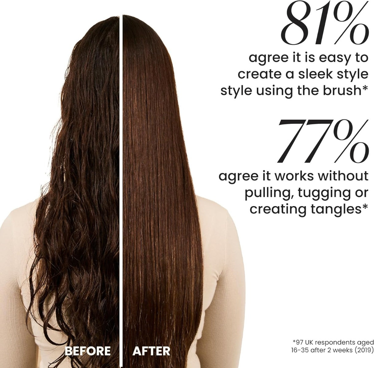 Tangle Teezer The Ultimate Blow Drying Large Hairbrush, Straight - Wavy (3 Colors)