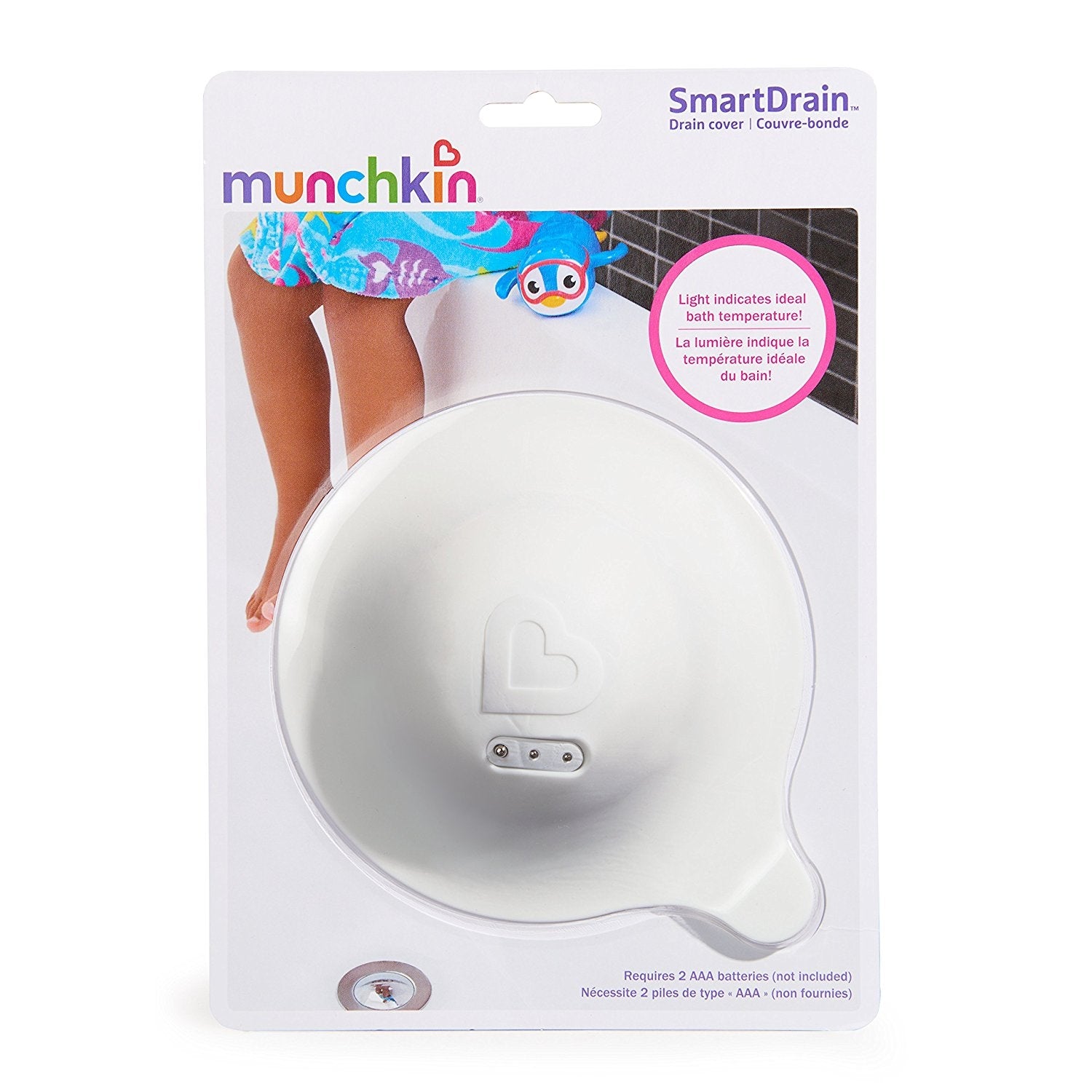 Munchkin SmartDrain Thermometer Drain Cover