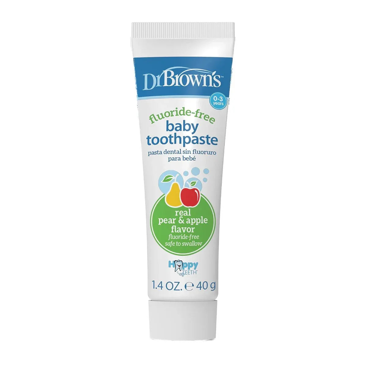 Brown Color Toothpaste Dr. Brown's Natural Baby Toothpaste (40g) - exp 05/28 | Pupsik Singapore
