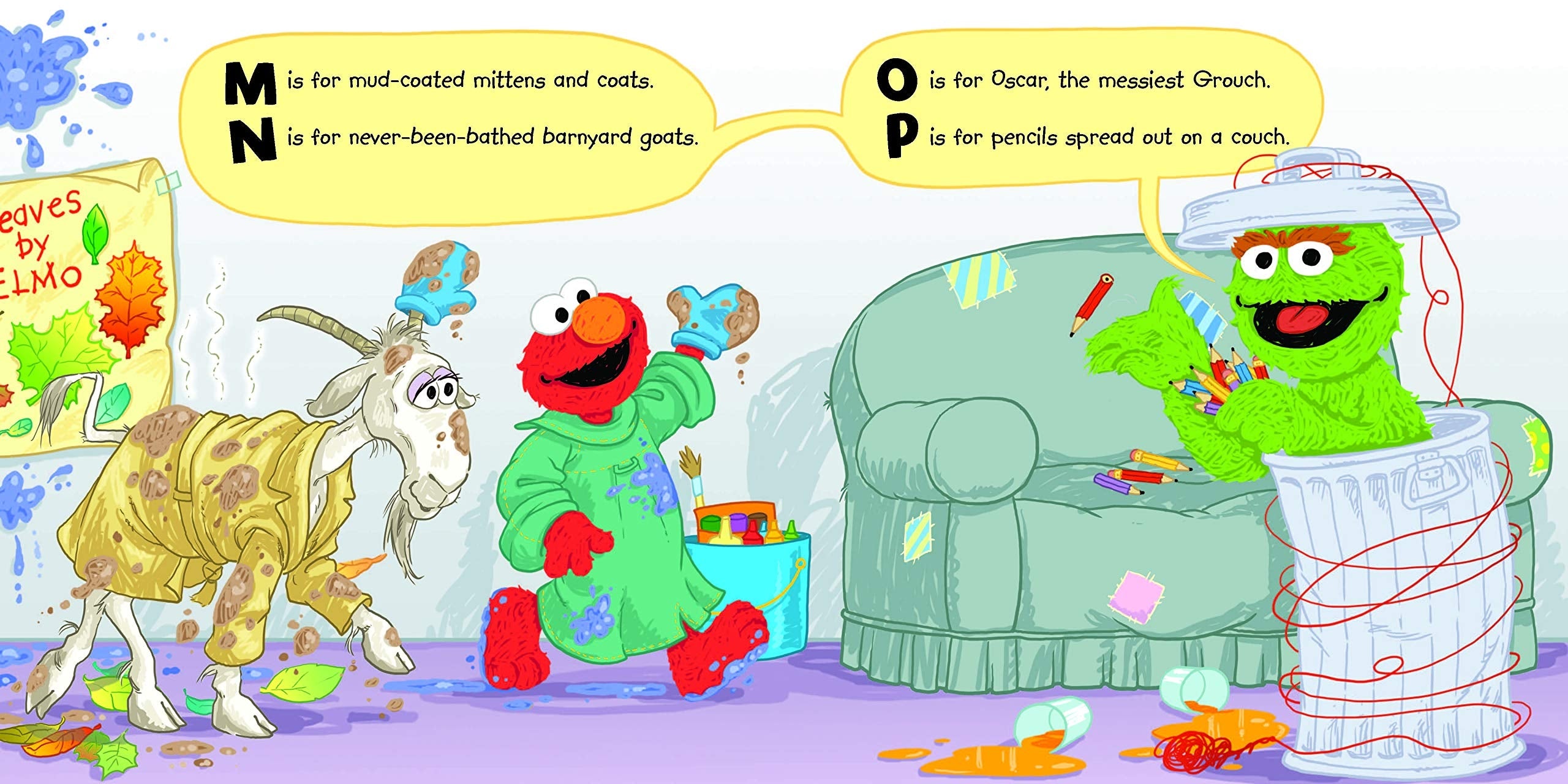 The Messy Alphabet Book! Story Book