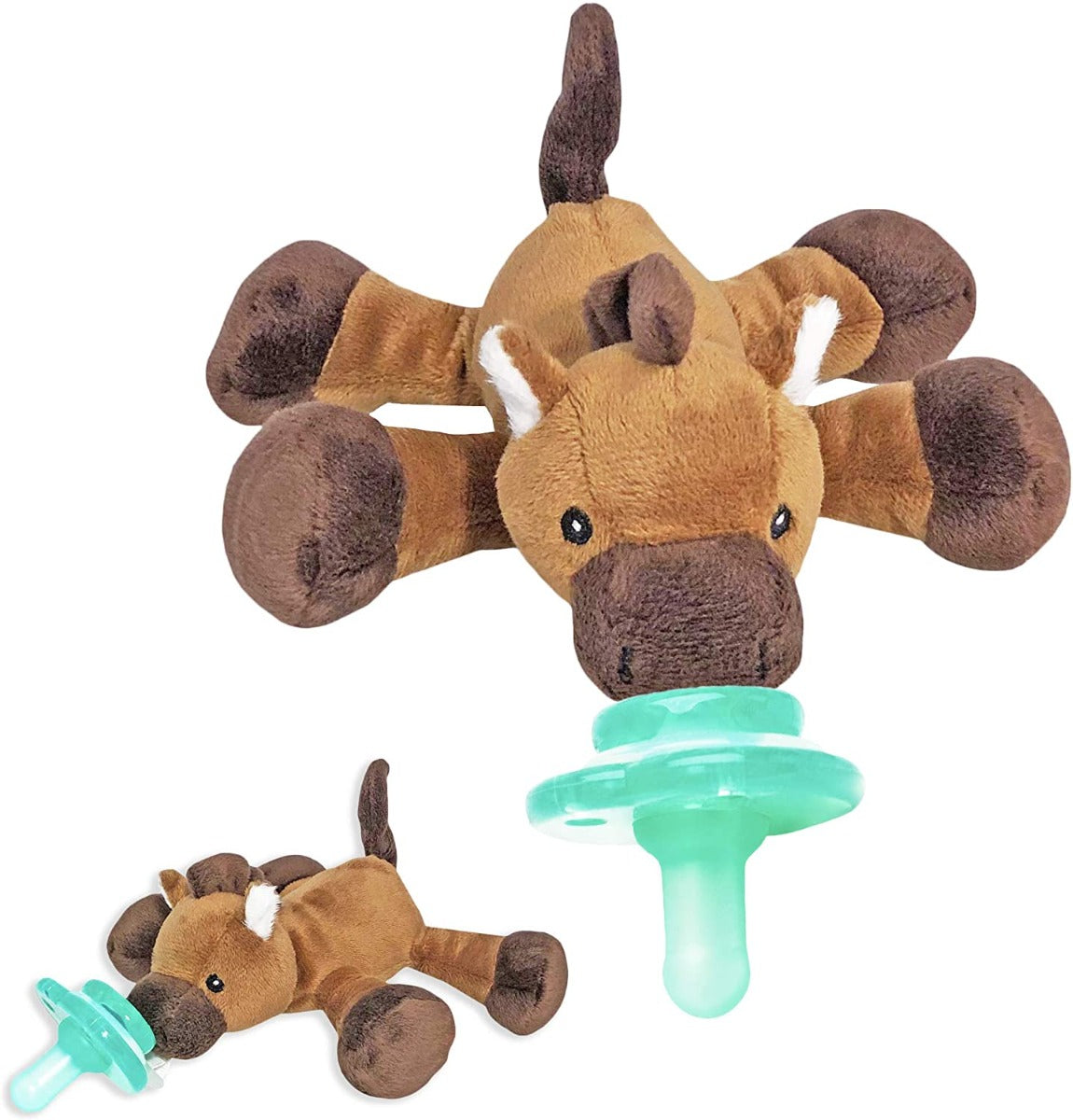 Nookums Paci-Plushies Buddies Pacifier Holder (7 Designs) - Pupsik Singapore
