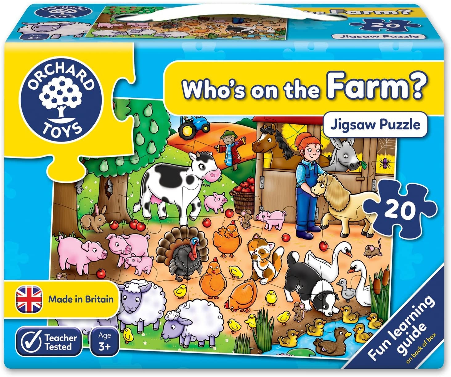 Orchard Toys Who's on the Farm? Jigsaw Puzzle