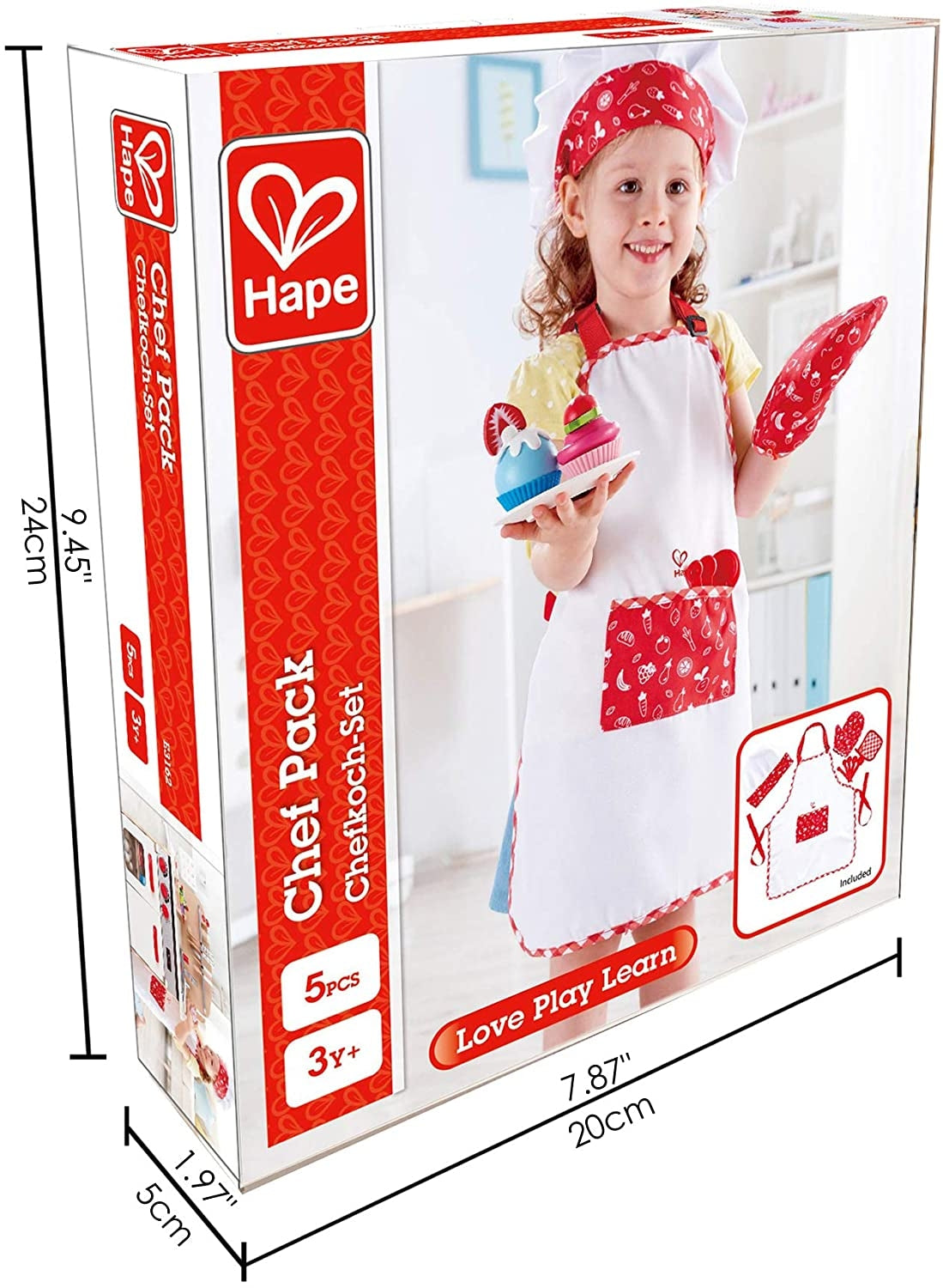 Hape Chef Pack Apron Set