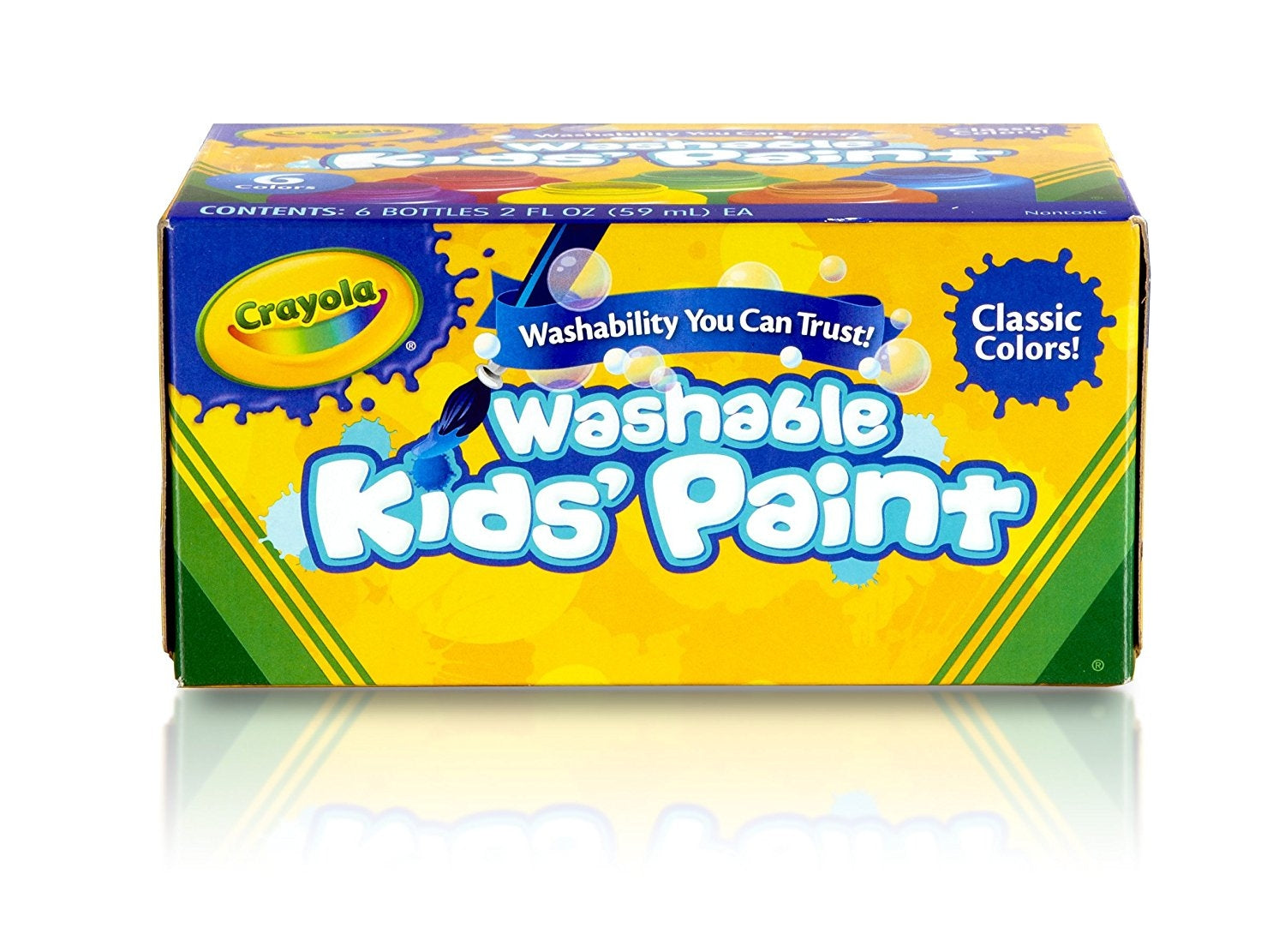 Crayola Washable Kids Paint (6pc)
