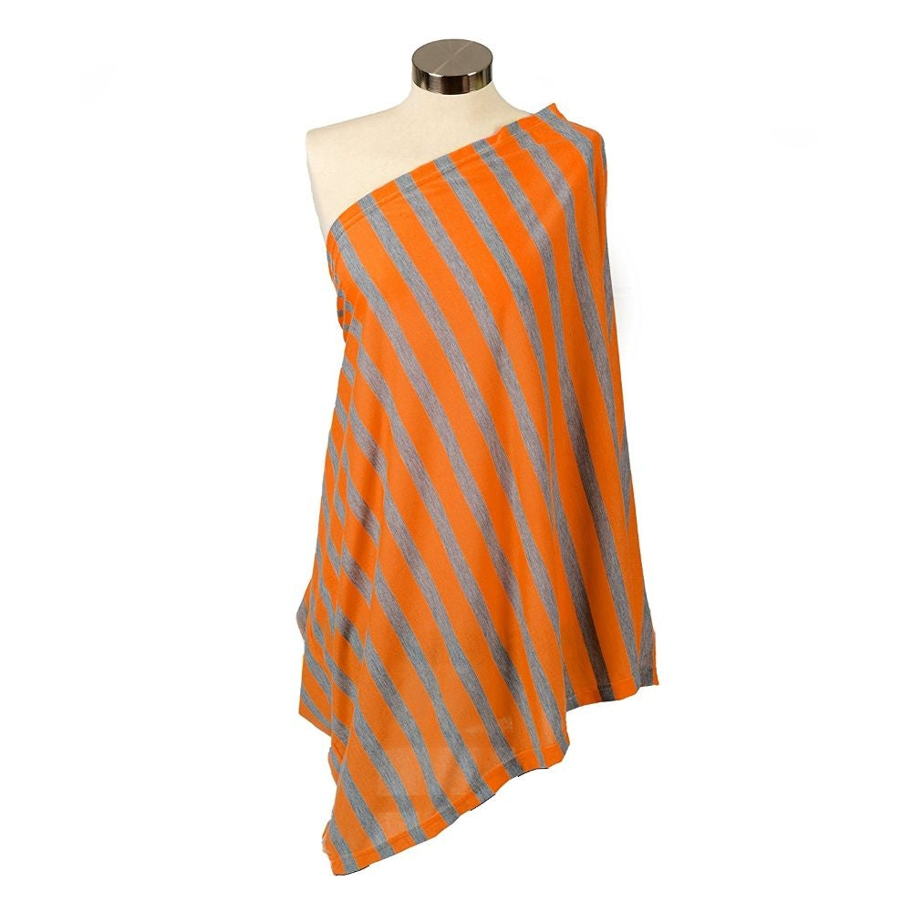 Itzy Ritzy Nursing Happens Infinity Breastfeeding Scarf - Orange - Pupsik Singapore