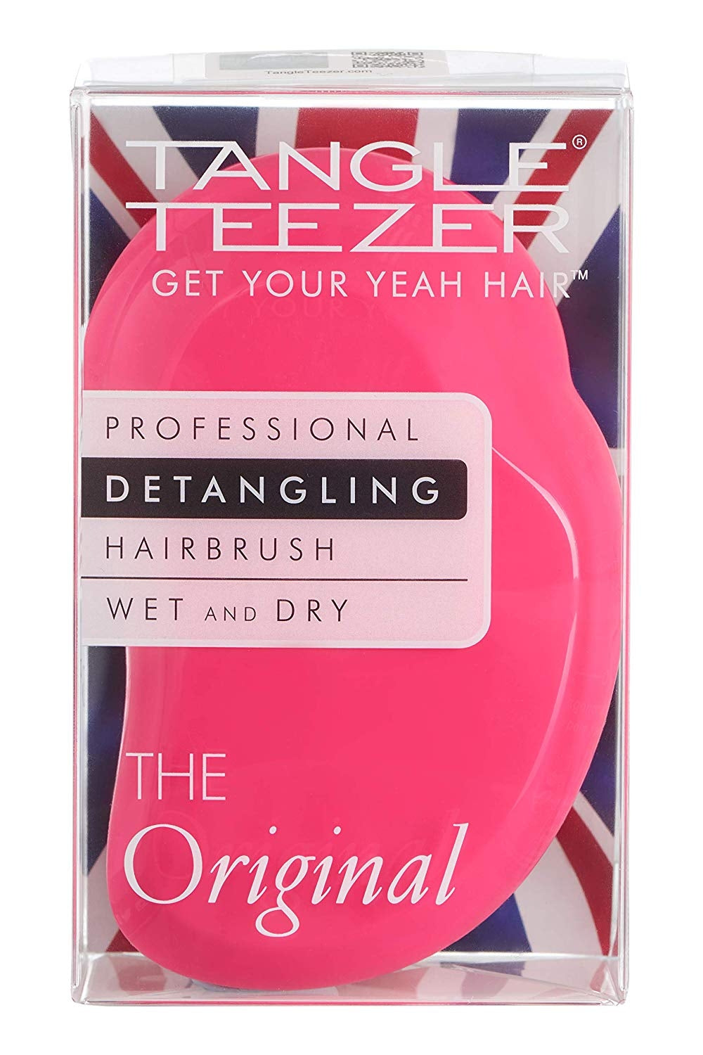 Tangle Teezer Original Detangling Hairbrush, Straight & Curly (7 Designs) - Pupsik Singapore