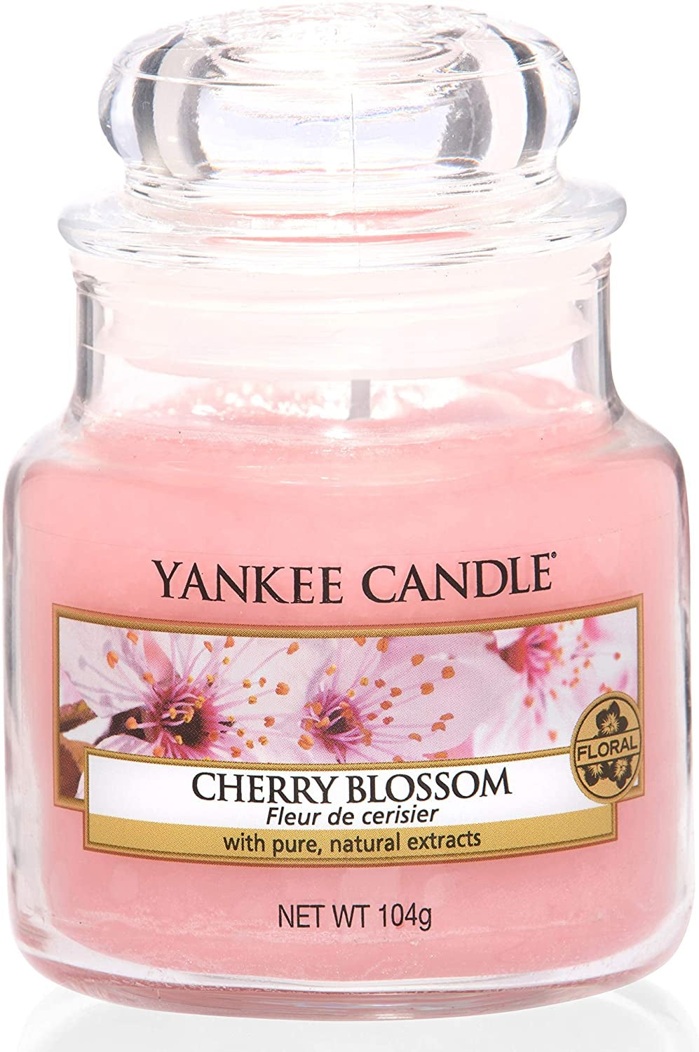 Yankee Candle Small Jar Candle (3.7oz) - Cherry Blossom