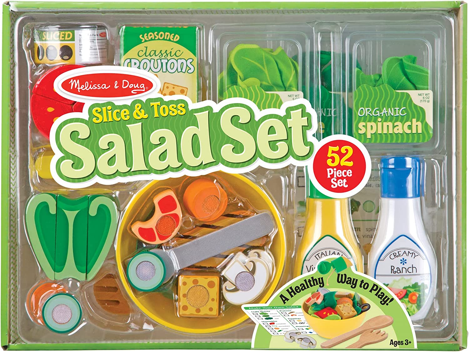 Melissa & Doug Slice & Toss Salad Set