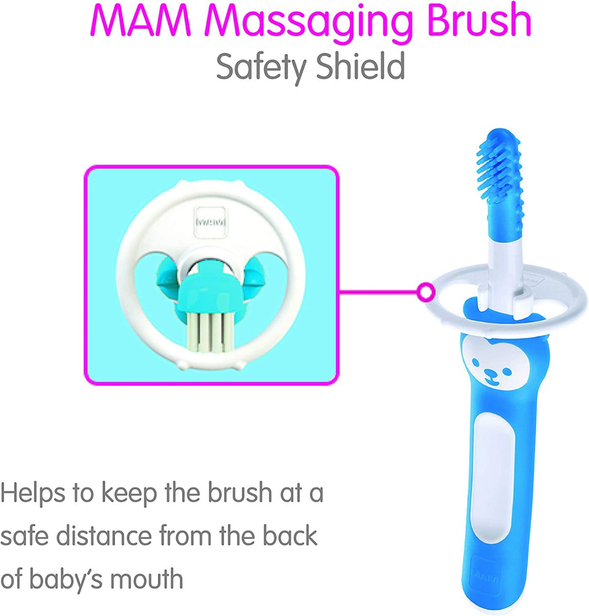 MAM Baby Gum Massager Toothbrush (2 Colors)