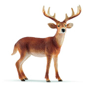 Schleich White-Tailed Buck Animal Figurine Toy