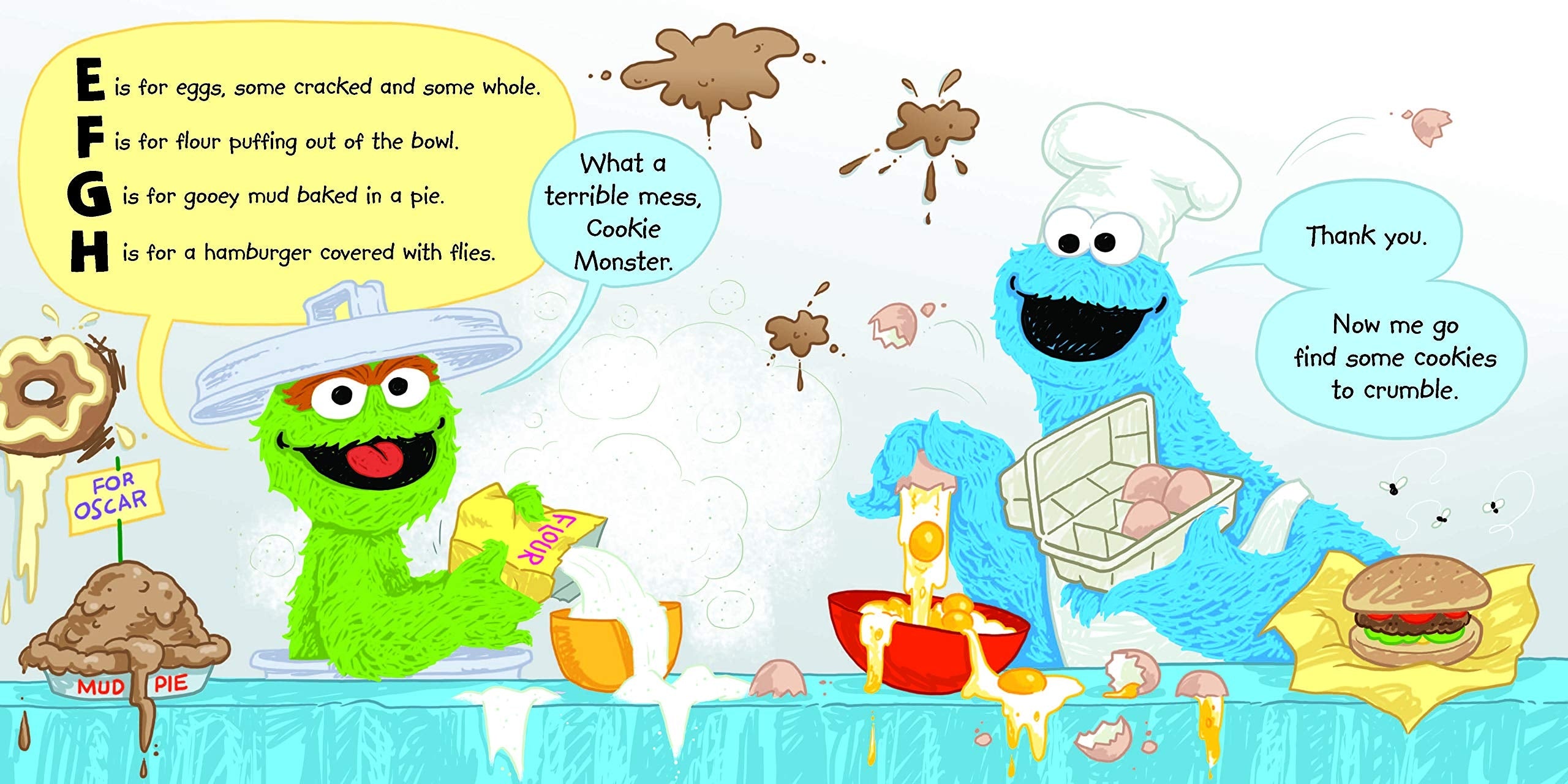 The Messy Alphabet Book! Story Book