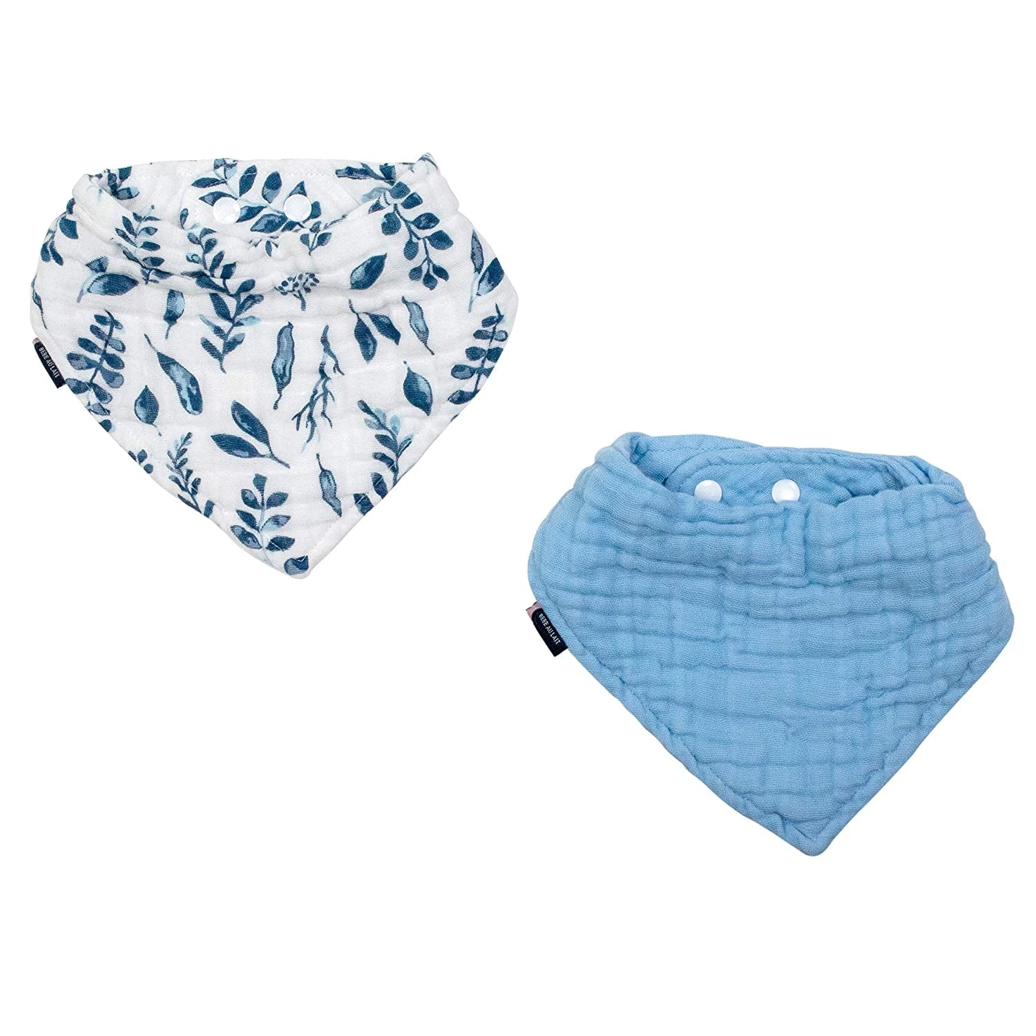 Bebe Au Lait Classic Muslin Bandana Bib, 2pk (10 Designs) - Pupsik Singapore