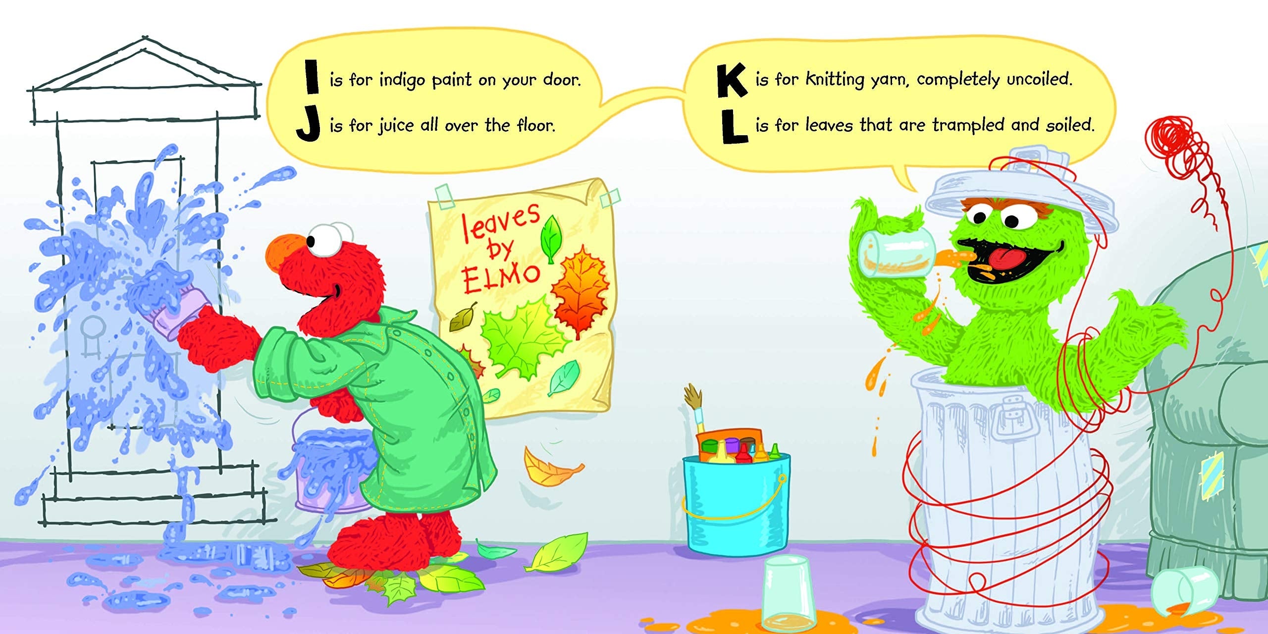 The Messy Alphabet Book! Story Book