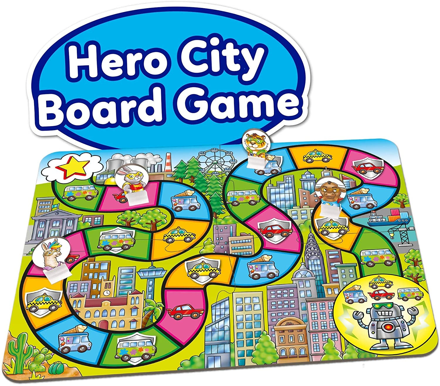 Orchard Toys Times Tables Heroes Game