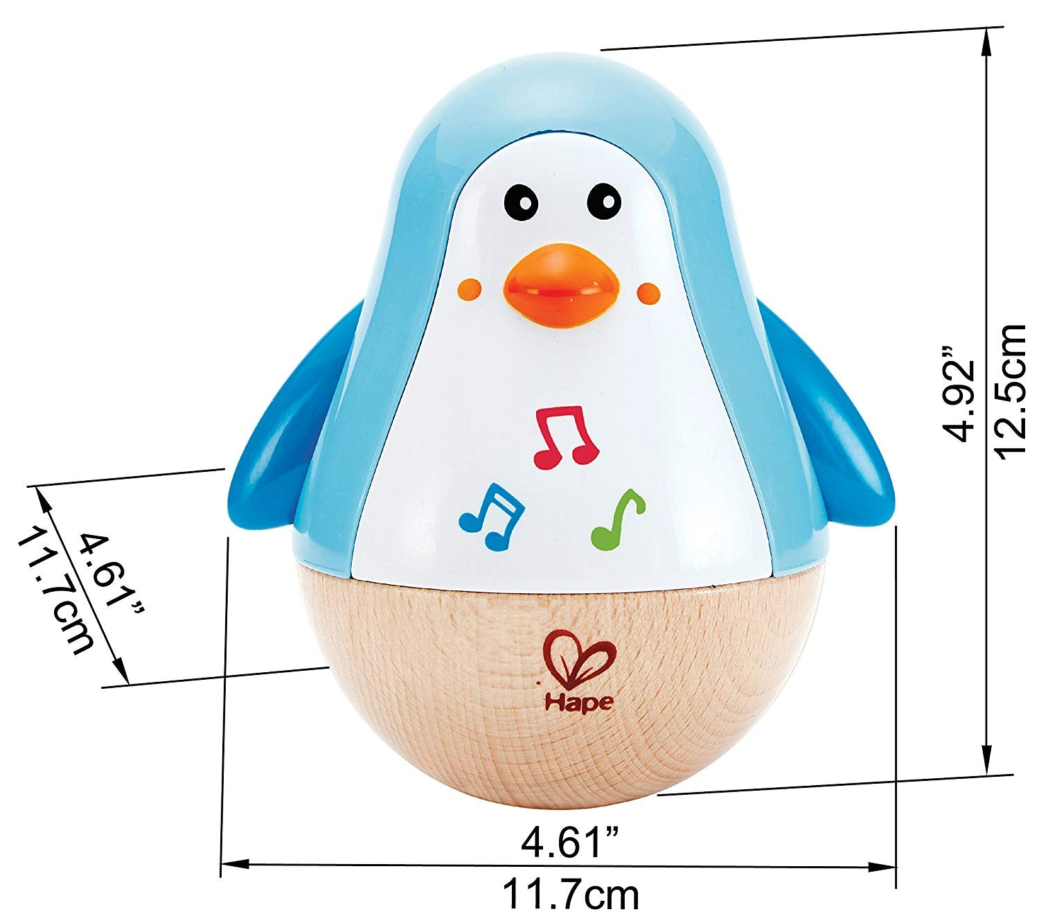 Hape Penguin Musical Wobbler